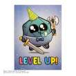 Glassstaff GSPS4LVLUP - Leveled Up Greeting Card