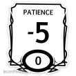 Glassstaff GSST50STTPAT - Stat Block Patience Sticker