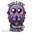 Glassstaff GSST68EATYBRN - Eat Your Brain Sticker