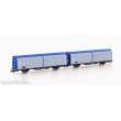 Hobbytrain H24680 - 2er Set Schiebewandwagen Hbbillns PKP, Ep.VI - Lemke