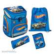 Scooli HWES8255 - Hot Wheels EasyFit Schulranzen Set, 5-tei