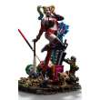 Iron Studios IS95597 - DC Comics Deluxe Art Scale Statue 1/10 Harley Quinn (Gotham City Sirens) 22 cm