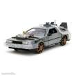 Jada Toys JADA34996 - Zurück in die Zukunft III Hollywood Rides Diecast Modell 1/24 DeLorean Time Machine Railroad Wheels