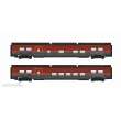 Jägerndorfer Collection JC11211 - 2er Set Railjet Wagen DANI ÖBB, Ep.VI, Basic, AC - Lemke