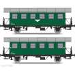 Jägerndorfer Collection JC77300 - 3er Set Personenwagen BiH ÖBB, Ep.III, grün