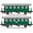 Jägerndorfer Collection JC77400 - 3er Set Personenwagen BiH ÖBB, Ep.III, grün