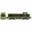 REE Modeles JM-009 - Diesel Locomotive BB 63579 green/yellow 401 grey frame, Era IV - ANALOG