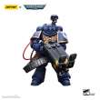 Joy Toy JT8810 - Warhammer 40k Actionfigur 1/18 Ultramarines Desolation Marine with Castellan Launcher (Superkrak) 12 cm