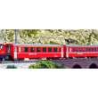 Kato K10-1413 - 4er Set Personenwagen EW I RhB, Ep.V-VI, Set A - Lemke