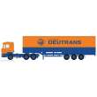 Minis LC4072 - MAN F90 Planen-Sattelzug Deutrans - Lemke