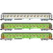 Lemke Collection LC95004 - Flixtrain Set 4 3er Set Personenwagen Bimz 264, Ep.VI - Lemke