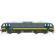 L.S. Models LS12063S - E-Lok HLE 2756 SNCB, Ep.VI, blau/gelb, DCC Sound - Lemke