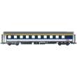 L.S. Models LS47037 - Schlafwagen WLAB-30 ÖBB, Ep.VI, inox/blau, Wortmarke - Lemke