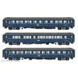 L.S. Models LS98017 - 3er Set Schlafwagen S2U+S3+S3 CP, Ep.IVa - Lemke