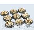 Micro Art Studio MSB01941 - Skulls Bases, WRound 30mm (5)