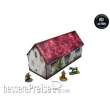 Micro Art Studio MSH00160 - WW2 Normandy Stable w. Dovecote PREPAINTED [28mm/1:56]