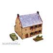 Micro Art Studio MSH00173 - WW2 Normandy Townhouse 2 PREPAINTED [15mm/1:100]