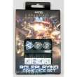 Modiphius Entertainment MUH050497 - Infinity: Infinity RPG Dice Set - Mercenary