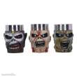 Nemesis Now NEMN-B6341X3 - Iron Maiden Schnapsgläser 3er-Pack Eddie 9 cm