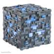 Noble Collection NOB3724 - Minecraft Replik Illuminating Diamond Ore Cube 10 cm