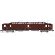 REE Modeles NW-121 - SET of 2 POSTAL CARS PAZ and PEZ brown PTT - UIC bogie Y24 21m Era IV