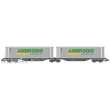 REE Modeles NW-232 - Sggmrss 90 NOVA wagon + 2 x 45’ AMBROGIO INTERMODAL ONLY containers, Ep.VI