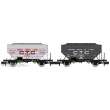 REE Modeles NW-303 - Set of 2 Grain Cars “CTC - ESMERY-CARON” and “MRO”, SNCF Era III