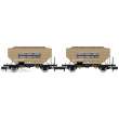 REE Modeles NW-306 - Set of 2 Grain Cars “Coopérative Agricole de l’Adour”, SNCF Era III