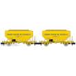 REE Modeles NW-320 - Set of 2 Grain Cars “Grands Moulins de Coutras”, SNCF Era IV