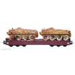 NPE NW22180 - 6-achsiger Schwerlastwagen Bauart Samms 4860 der DR