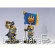 Warmachine PIP31059 - Cygnar Sword Knight Officer & Standard Bearer (2) Blister