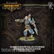 Warmachine PIP31113 - Cygnar Warcaster Commander Dalin Sturgis