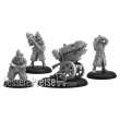 Warmachine PIP37020 - Dragons Breath - Golden Crucible Rocket Weapon Crew Unit (metal/resin)