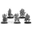 Warmachine PIP41166 - Order of Illumination Vigilants - WARMACHINE Mercenary Morrowan Unit (5) (metal/resin) Blister