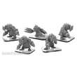 Privateer Press PIP51079 - Mollock Brutes & Mollock Berserker - Monsterpocalypse Subterran Unit (metal) 