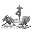 Privateer Press Übersee PIP51156 - S-Type Shinobi, Bellower, and Courser – Monsterpocalypse Protectors Alternate Elite Units (resin/metal)