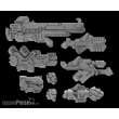 Privateer Press PIP82016 - Strike Raptor A Weapon Pack - Warcaster Marcher Worlds Pack (metal)