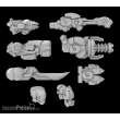 Privateer Press PIP84015 - Nemesis A Weapon Pack - Warcaster Aeternus Continuum Pack (metal)