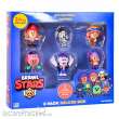 P.M.I. Trading PMID0009 - Brawl Stars 8 Sammelfiguren Deluxe-Set Fensterbox (Serie 1)