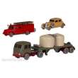 Brekina PMS_241263 - Set Wiking-Verkehrs-Modelle 87, Magirus LF 16 Feuerwehr, MB 260 D und MB LPS 333 Chemikaliensattelzug