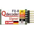 Qdecoder QD027 - Lichtsignaldecoder Qdecoder F0-8 Signal