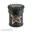 Q-Workshop QWSCCTH101 - Call of Cthulhu Black & green-golden Leather Dice Cup