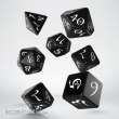 Q-Workshop QWSSCLE01 - Classic RPG Black & white Dice Set