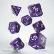 Q-Workshop QWSSCLE07 - Classic RPG Lavender & white Dice Set