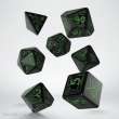 Q-Workshop QWSSCTH21 - Call of Cthulhu Black & green Dice Set (7)