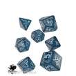 Q-Workshop QWSSCTH3F - Call of Cthulhu Abyssal & white Dice Set