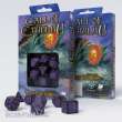 Q-Workshop QWSSCTO05 - COC Horror on the Orient Express Black & purple Dice Set