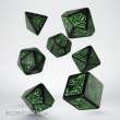 Q-Workshop QWSSCTR06 - Call of Cthulhu 7th Edition Black & green Dice Set