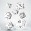 Q-Workshop QWSSLLA02 - Bright Llama Dice Set (White & black)