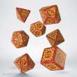 Q-Workshop QWSSTAR2H - Starfinder Dawn of Flame Dice Set (7)